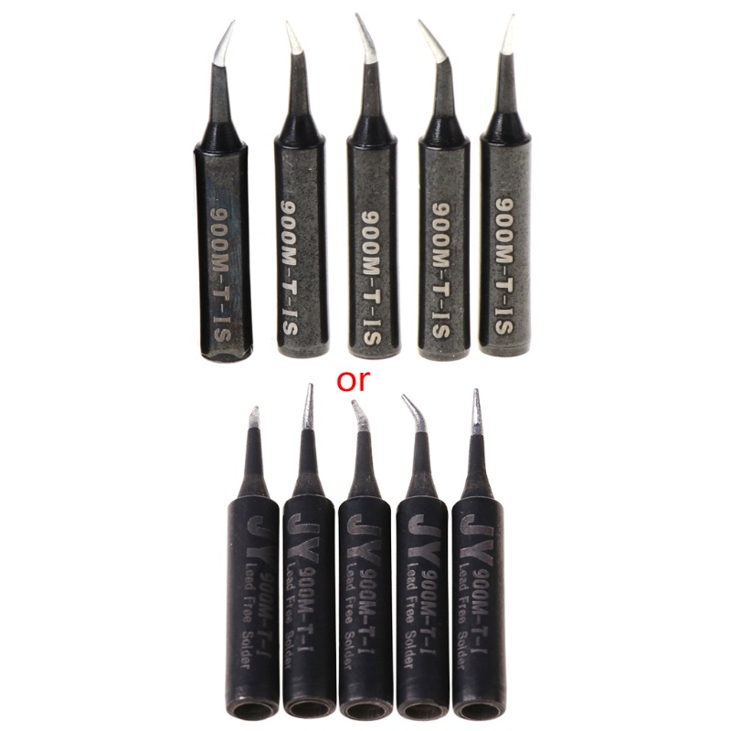 Bộ 5 Đầu Hàn 900M-T-SI Không Chứa Chì Cho Hakko Saike 936 852d + 90