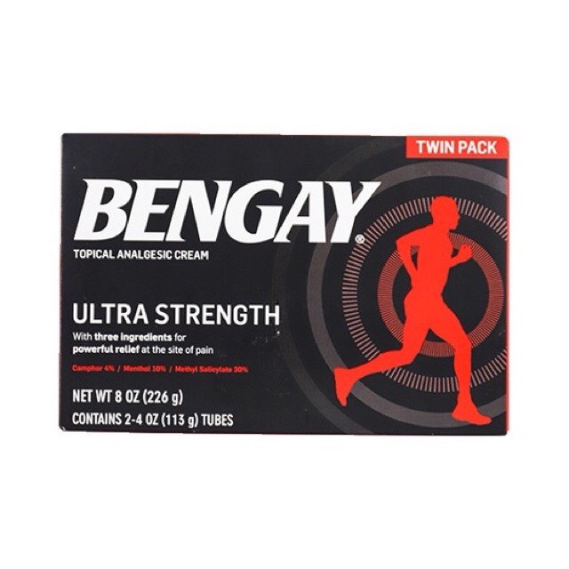 Dầu nóng Ultra Strength Bengay - Hộp 2 tuýp 113g x 2