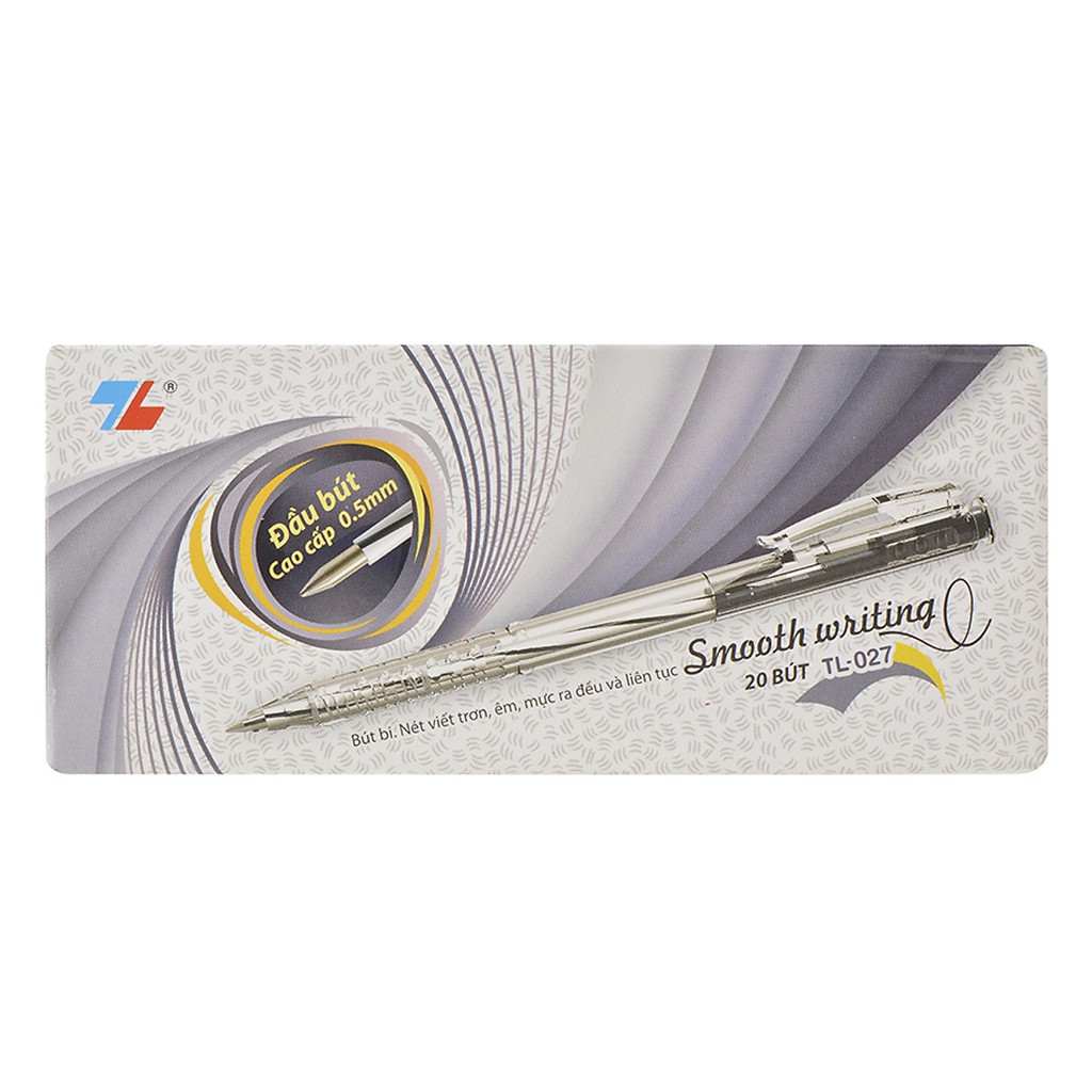 Hộp 20 cây Bút Bi TL-027  ngòi 0.5mm