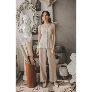 Sally Pants | Quần vải ống suông