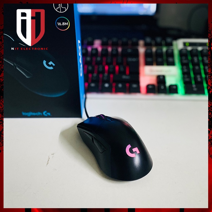 Chuột máy tính pc mouse logitech g407 gaming có dây đèn led chuyên game