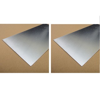 [1mm 10x20cm] Combo 2 tấm nhôm chế đồ chơi sáng tạo thủ công mỹ nghệ (VA128x2) - Luân Air Models