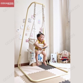 Xích đu và Nhún nhảy cho Bé - Combo 2 trong 1 - Mẫu Cao Cấp của GEGAKIDS