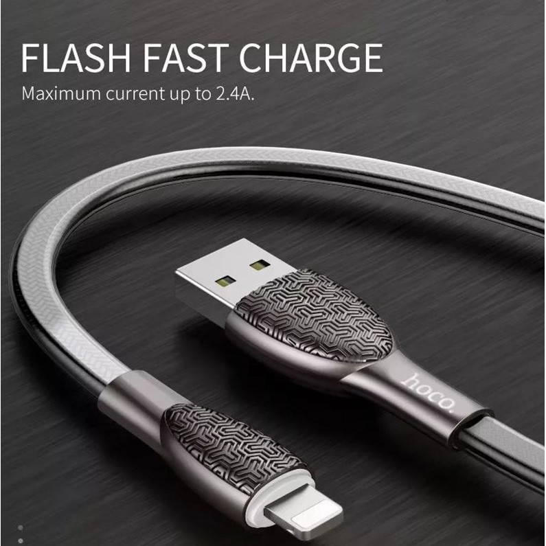 Dây Cáp sạc cho IPHoco U52 2.4A độ dài 1.2m