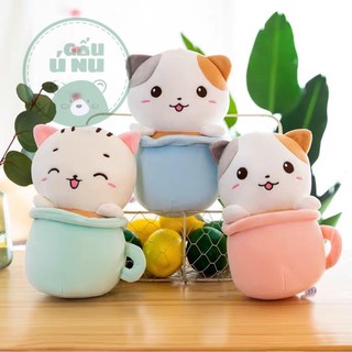 Gấu bông nhập khẩu- thú nhồi bông con mèo dễ thương