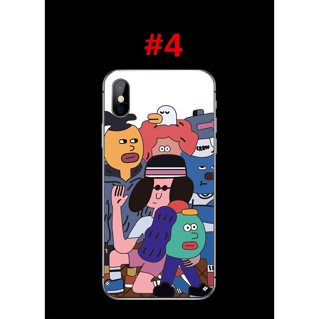 Ốp lưng họa tiết hoạt hình nhiều mẫu mã cho điện thoại compatible for iphone X 8 7 6 6S Plus 5 5S SE