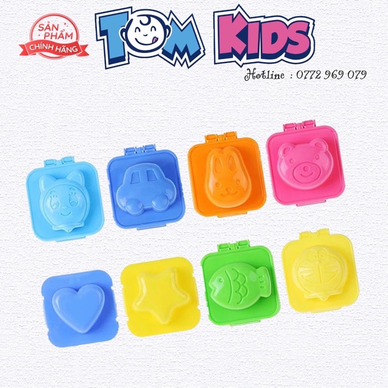 Set Khuôn BenTo Làm Cơm ( Nội Địa Nhật )