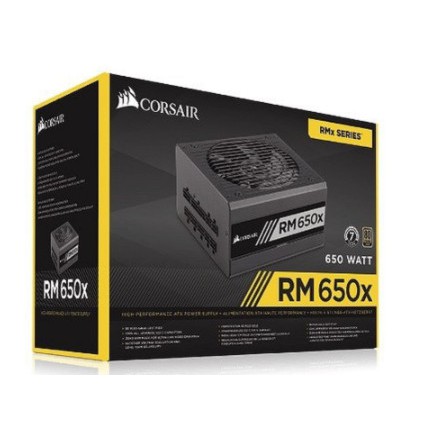 Nguồn Corsair RM650 80 Plus Gold - Full Modul - Hàng Chính Hãng