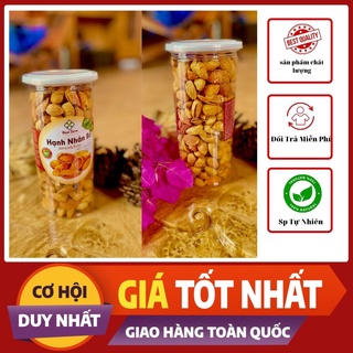 Hạt hạnh nhân rang bơ muối hộp 500gr