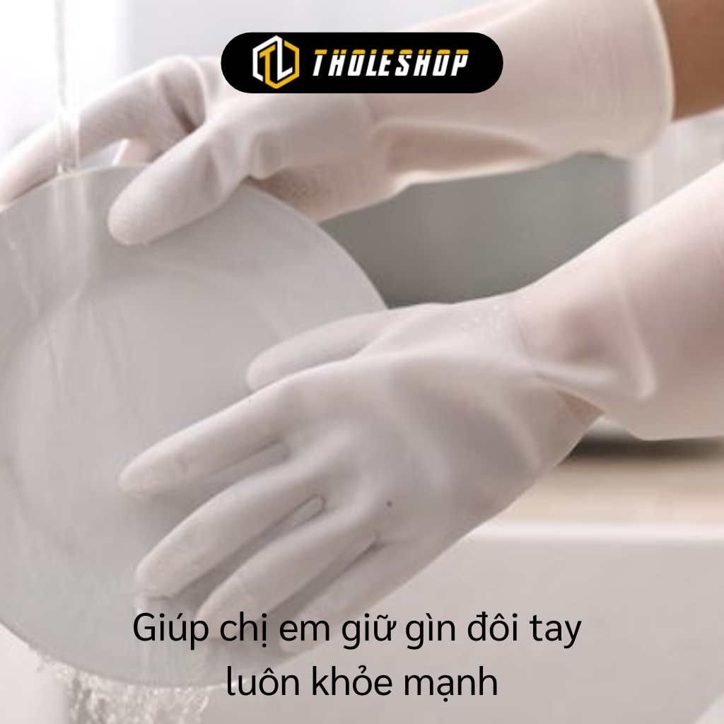 Găng Tay Cao Su - Bao Tay Rửa Chén Chống Ăn Mòn, Chống Đâm Thủng Cực Kì Bền Dai 6337