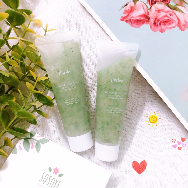 [Best Tẩy Tế Bào Chết Huxley Scrub Mask; Sweet Therapy Mini Size 30gr