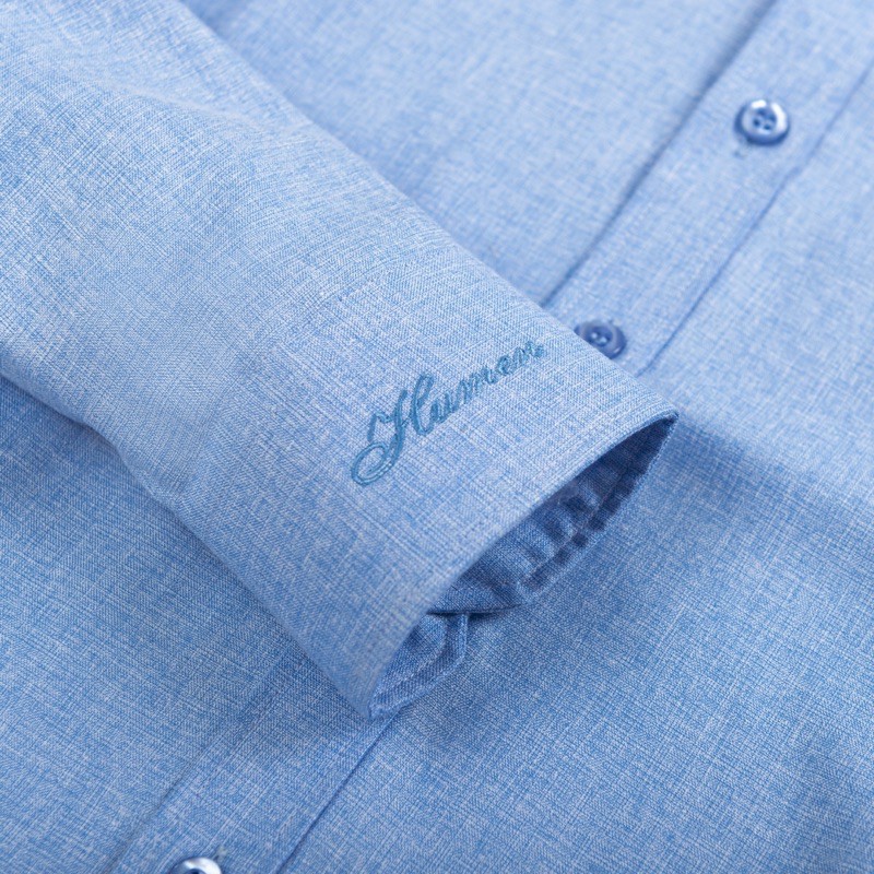 Sơ Mi Nam Công Sở Thiết Kế Cao Cấp-Chất Đũi Chống Nhăn-Mềm Mát,Form Slimfit-100% Ảnh Shop Chụp | BigBuy360 - bigbuy360.vn