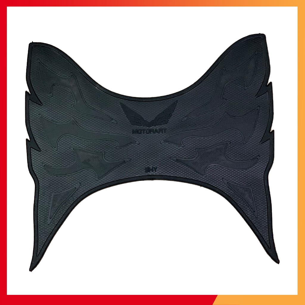 Thảm lót chân Sh 150i nhập Ý, Cao su dẻo cao cấp CÓ HOA VĂN DÀNH CHO XE SH 150 ITALY 2008 2010 2011 để chùi chân