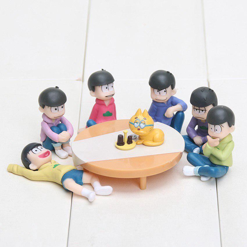 Bộ 6 mô hình nhân vật osomatsu