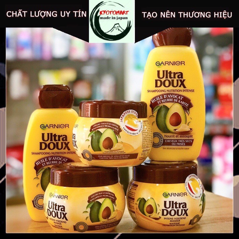 Dầu gội & ủ tóc Garnier Pháp