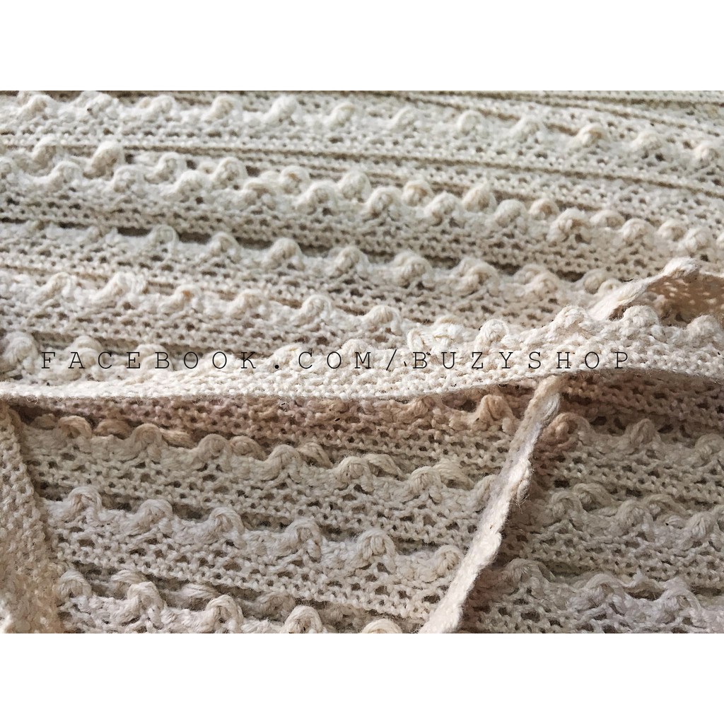 Ren chỉ, ren cotton, ren viền scrapbook