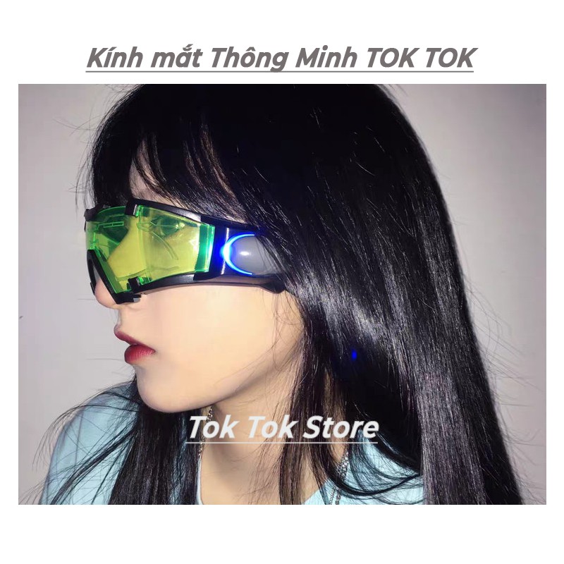 Mắt kính quay tiktok cực đẹp kính thồn minh phát sáng dụng cụ quay tiktok