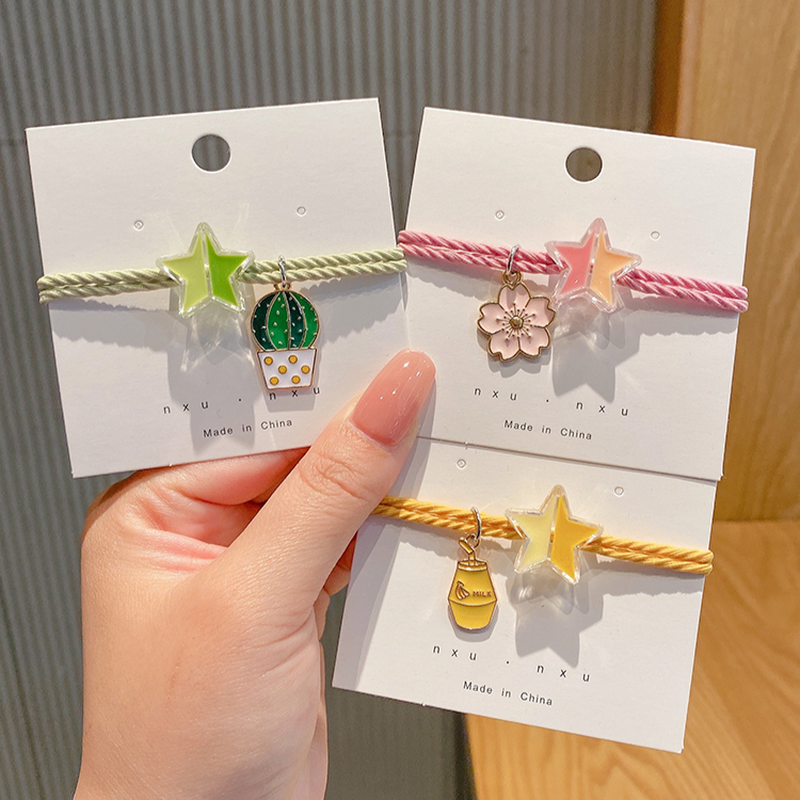 Dây Thun Cột Tóc Nhiều Màu Mới 2021 Độc Đáo