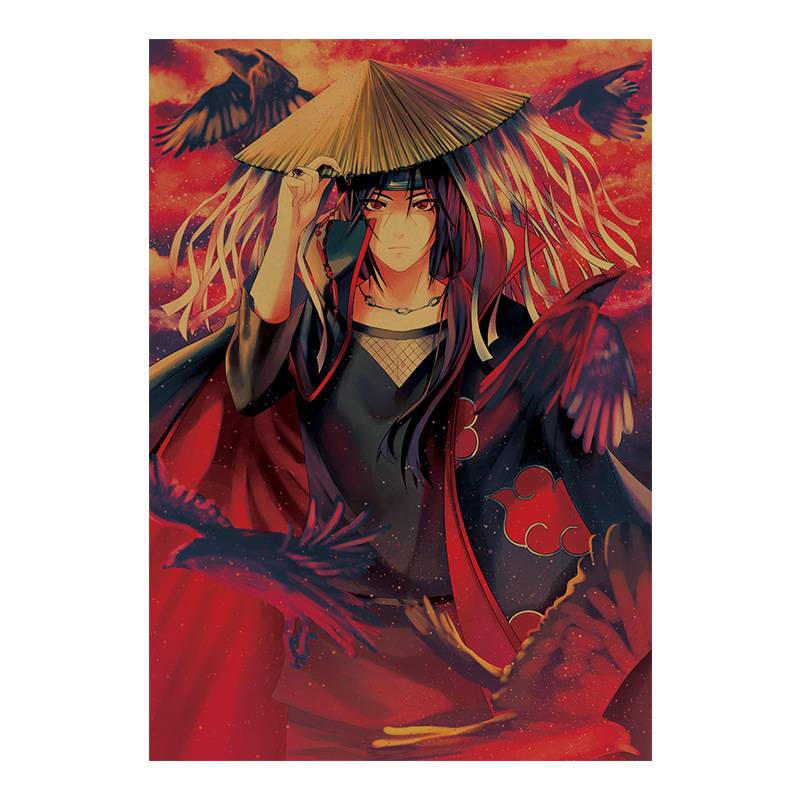 Poster Phim Anime Naruto "Dream Itachi" Kích Thước 35x50cm