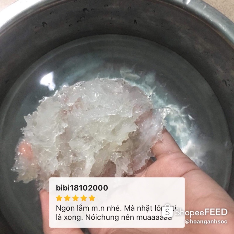 100g chân yến thô rất sạch ít lông-yến sào nguyên chất | BigBuy360 - bigbuy360.vn