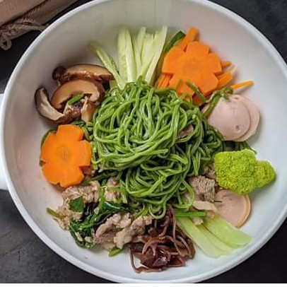 Mì cải Kale hữu cơ ISITO 500gr/gói 18 vắt, mì rau ăn không nóng | BigBuy360 - bigbuy360.vn