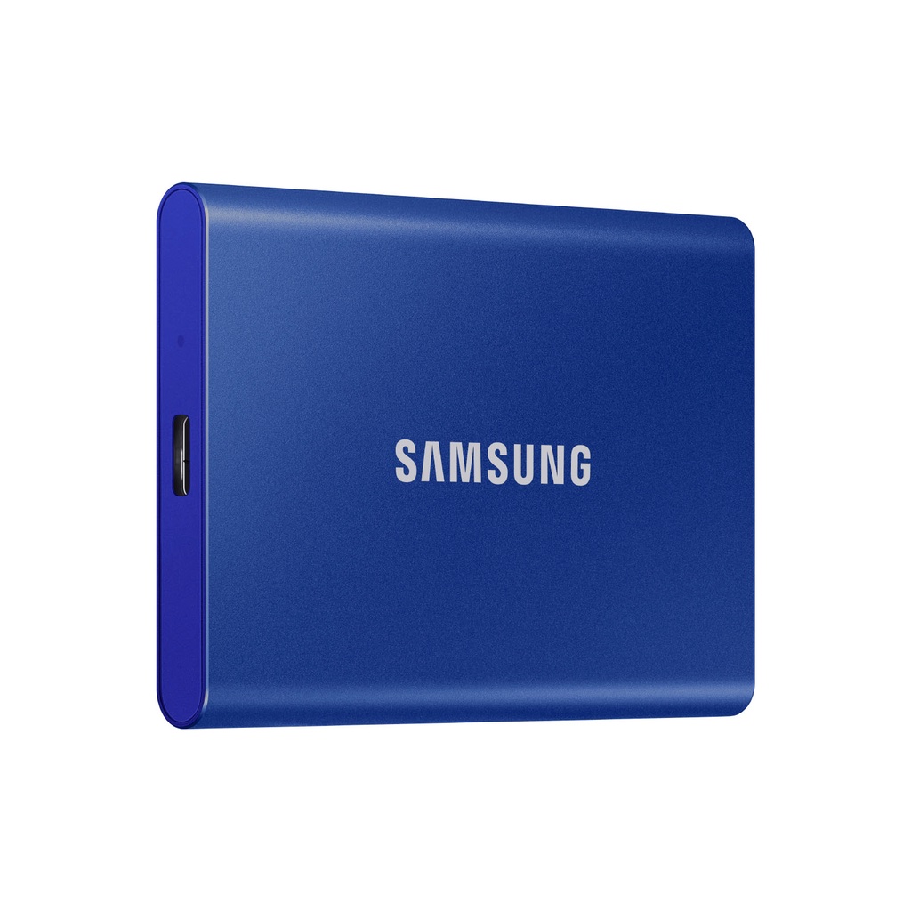 Ổ cứng SSD di động Samsung Portable T7 500GB - USB 3.2 Gen 2 tốc độ upto 1050MB/s (Xanh dương)