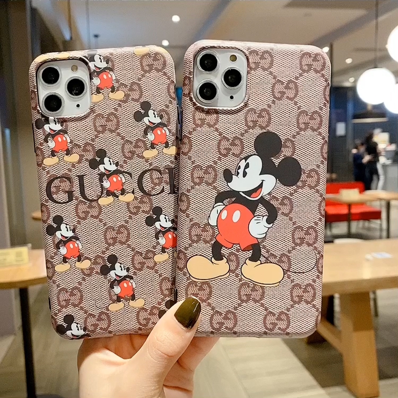 Ốp điện thoại mềm in hình chuột Mickey Gucci cho Iphone 12 Pro Max Mini 11 Xs Max Xr X I7 7p 8 8 Plus 6 6s