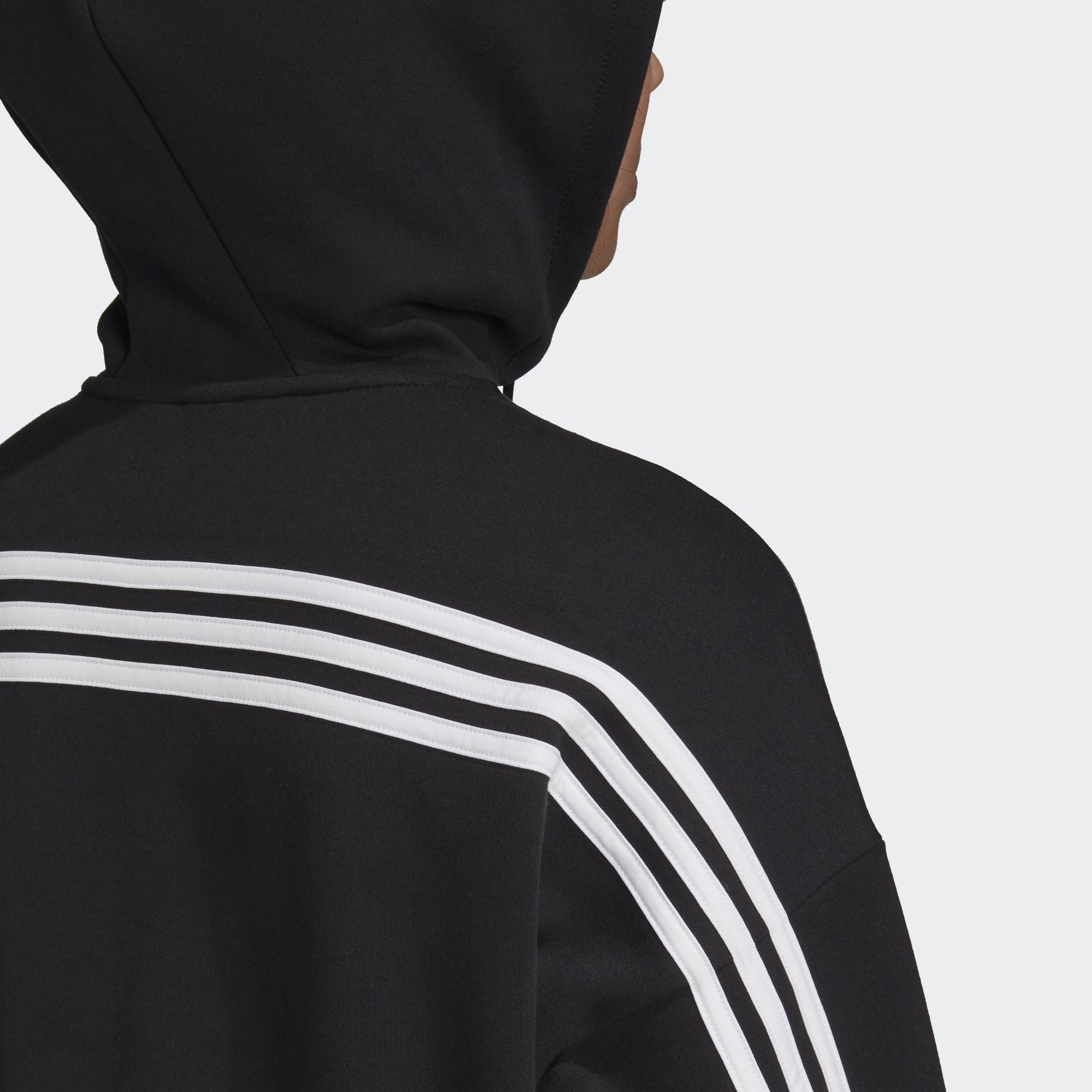 Áo Hoodie adidas NOT SPORTS SPECIFIC 3-Stripes đen FR5113 | BigBuy360 - bigbuy360.vn