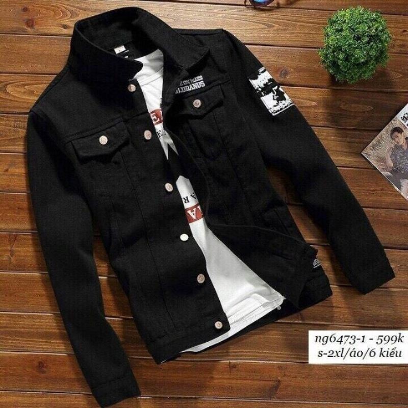 Áo khoác jean nam,chất vải bò,cá tính trẻ trung,NUCA 006 TCS