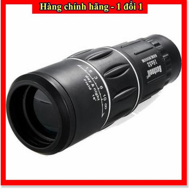 ✔️ [Top sale] -  Ống nhòm 1 mắt Bushnell 16x52 (Đen)