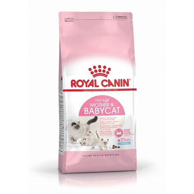  THỨC ĂN ROYAL CANIN CHO MÈO CON TỪ 1-4 THÁNG VÀ MÈO MẸ MANG THAI GÓI 400g