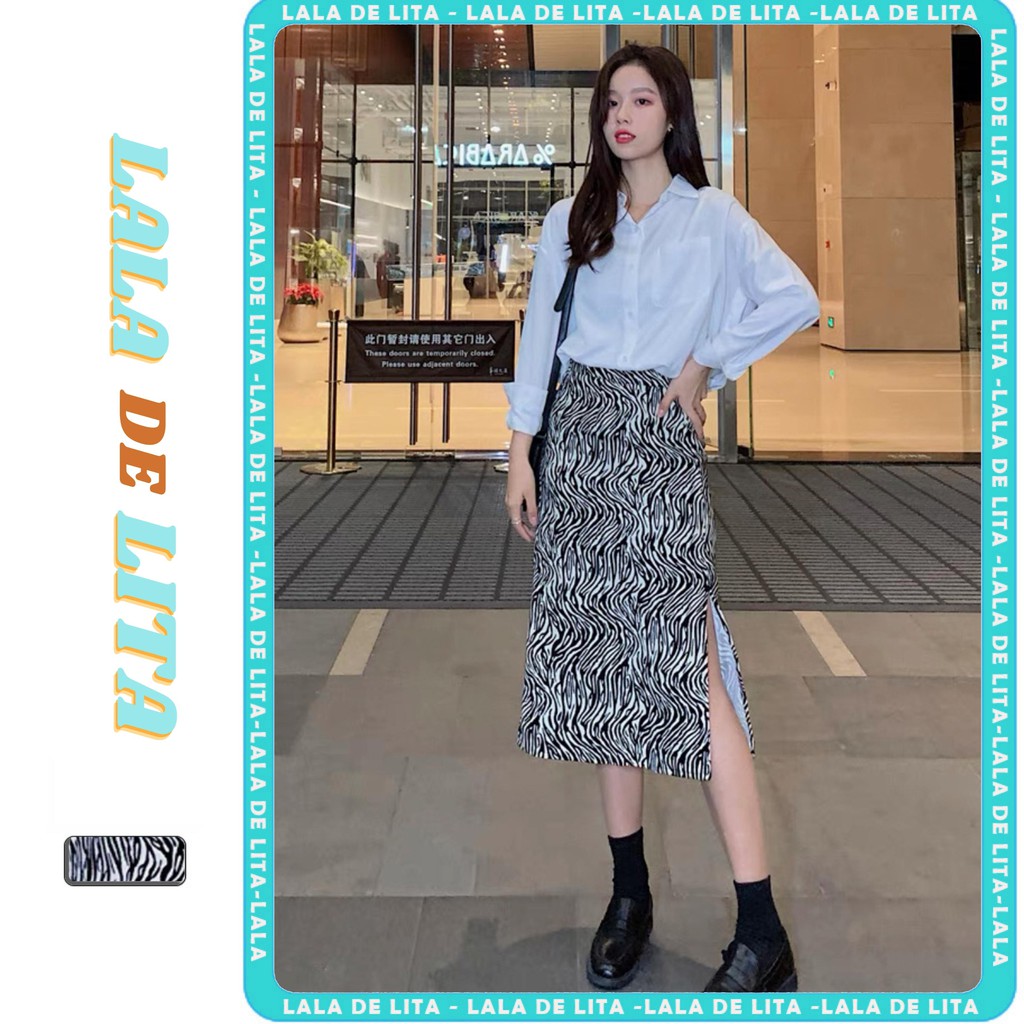 Chân váy dài họa tiết da beo thời trang hot nhất mùa hè  2021 -LALALITA | BigBuy360 - bigbuy360.vn