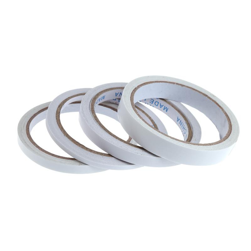 Băng Keo Hai Mặt Siêu Dính 12m 5mm - 15mm