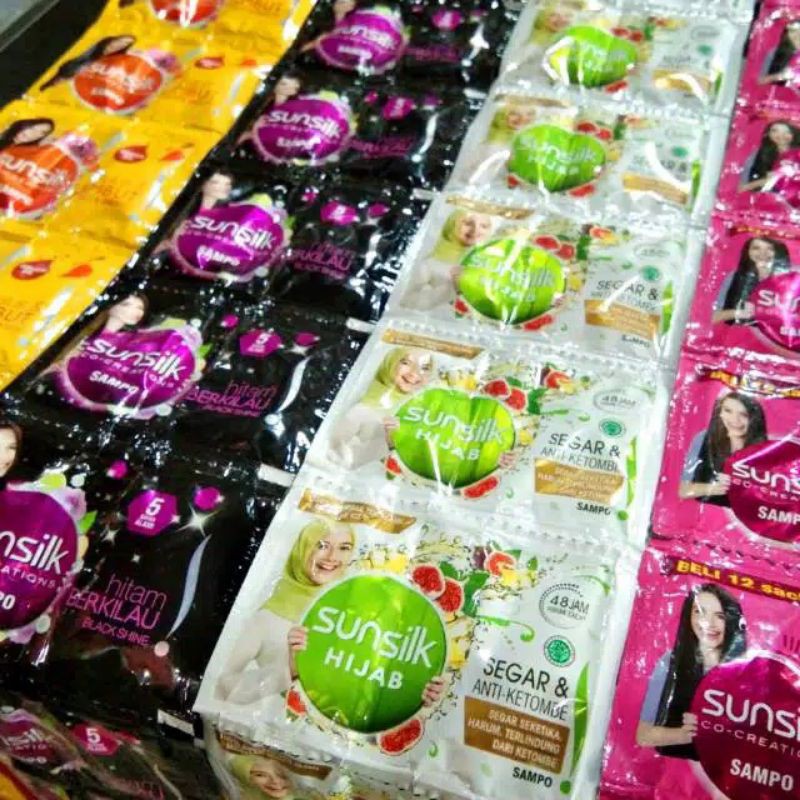 (Hàng Mới Về) Bộ Chì Kẻ Chân Mày Sunsilk Sampo Saset