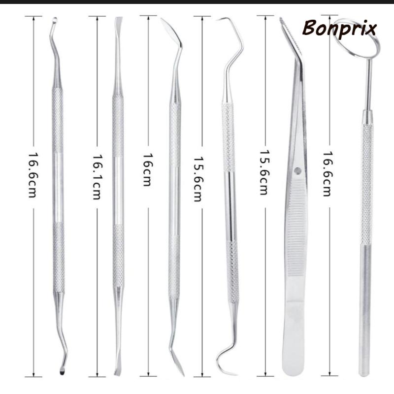 [Bon] Nhíp Nhổ Miệng Tráng Gương Chăm Sóc Răng Miệng