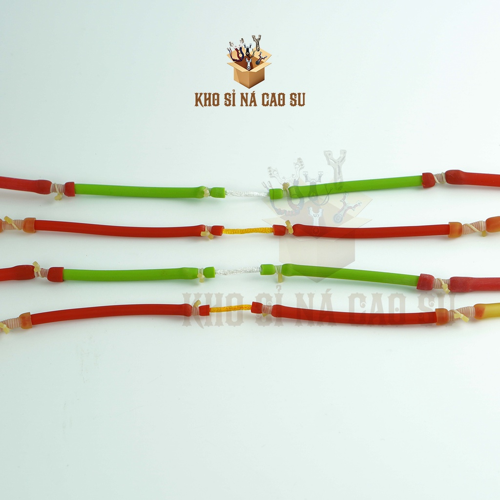 5 thun cao su tròn cho ná cao su bắn cá, Mã 3060 - 2050 với hai dây kép ghép với nhau tăng chất lượng sử dụng