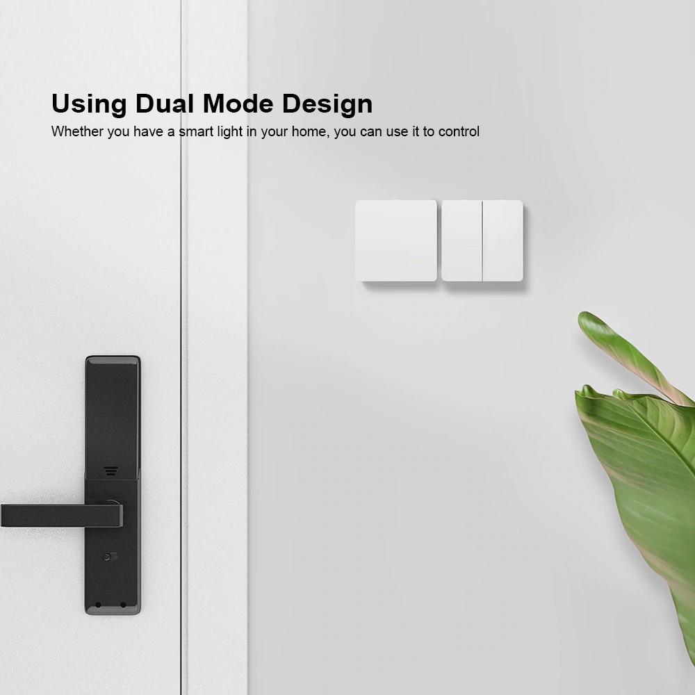 Xiaomi Youpin Công Tắc Đèn Tường  Thông Minh Linh Hoạt 2 Chế Độ Điều Khiển Kép