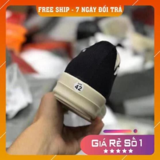 [Sale 3/3] [ 💝 GIÁ SALE] Giày rick owen cổ thấp 🌟  R🔥E🔥P 1:1 VN đế thơm Full box + Bill Sale 11 ,