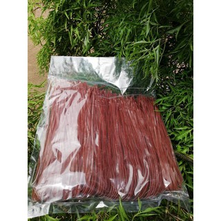 Phở gạo lứt đỏ 6 tháng, hủ tiếu gạo lứt đỏ sợi to, gói 500g, phở lứt đỏ healthy