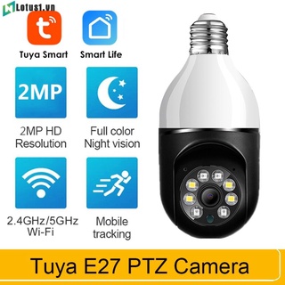 1080p camera ip không dây wifi 360 đèn camera quan sát từ xa an ninh giao diện e27 camera giám sát video
