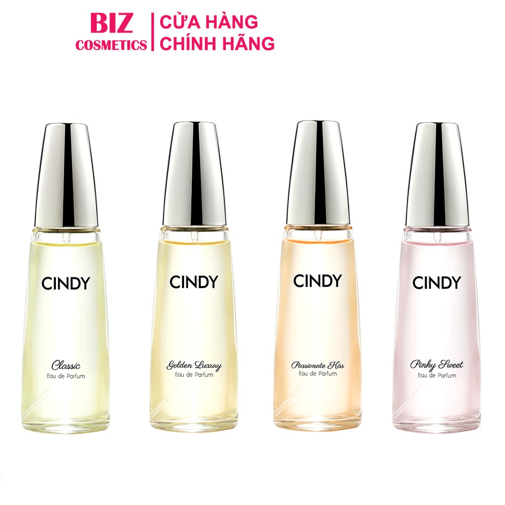 Nước hoa Cindy Sài Gòn chính hãng 50ml đủ 4 hương