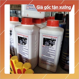 Dung dịch tẩy xe máy, tẩy rửa đầu bò, lốc máy ố vàng