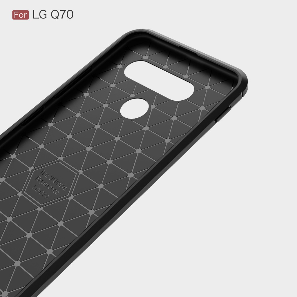 Ready stock LG G6 G8 G8s V50 ThinQ K40s Q70 V40 V30 V30s plus phone Carbon fiber Soft case