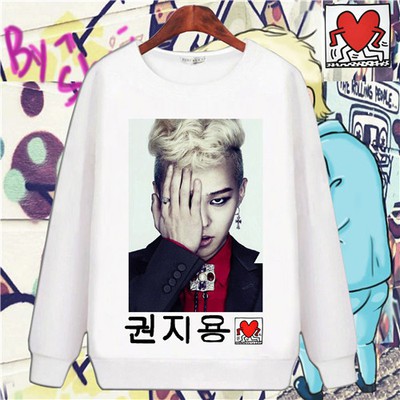 Áo nỉ thu đông nhóm nhạc Bigbang thời trang Hàn Quốc
