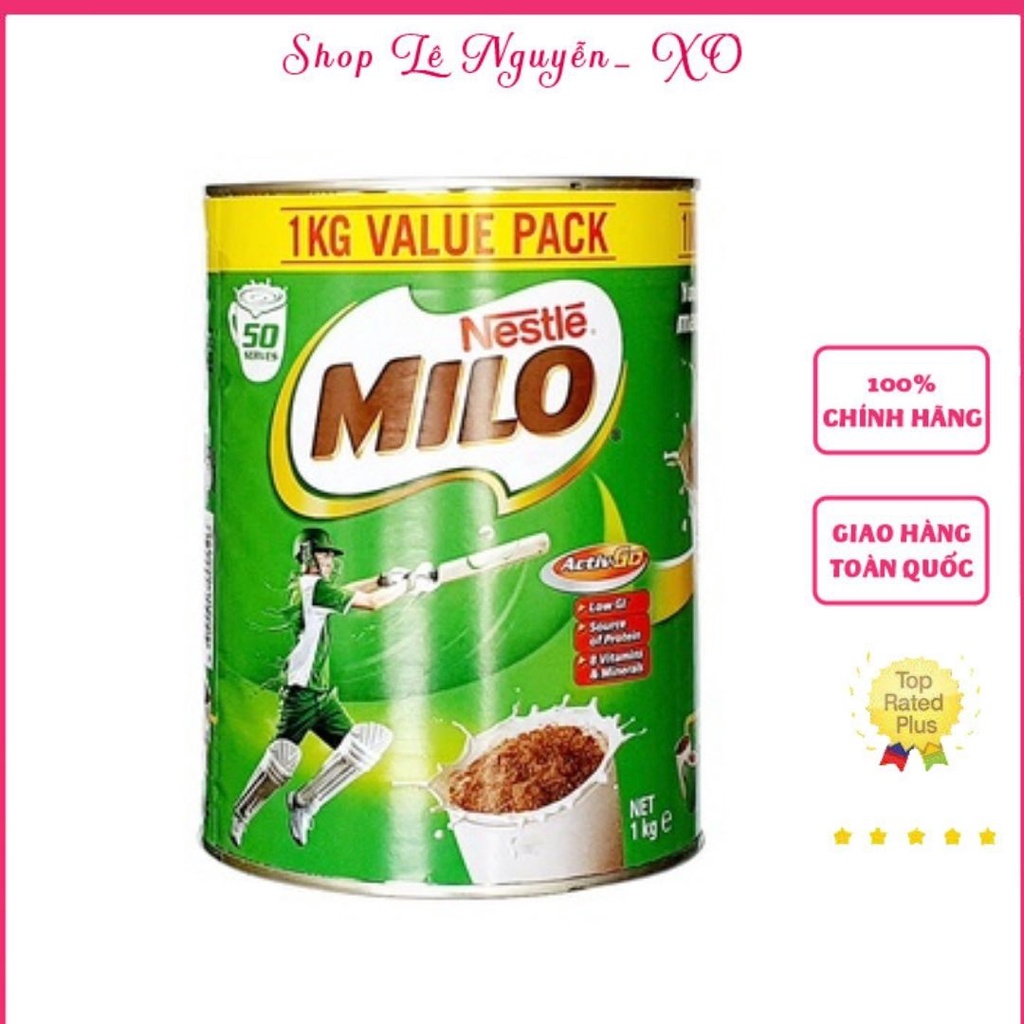 Sữa MILO Úc 1KG - Cung Cấp Nguồn Dinh Dưỡng Và Năng Lượng Khủng Cho Bé