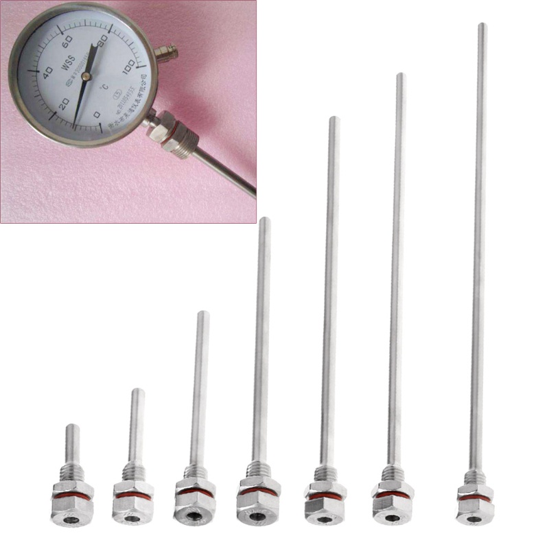 Bộ Cảm Biến Nhiệt Chống Rỉ Bằng Thép Không Gỉ M10X1.5 35 / 50 / 100 / 150 / 200 / 250 / 300m