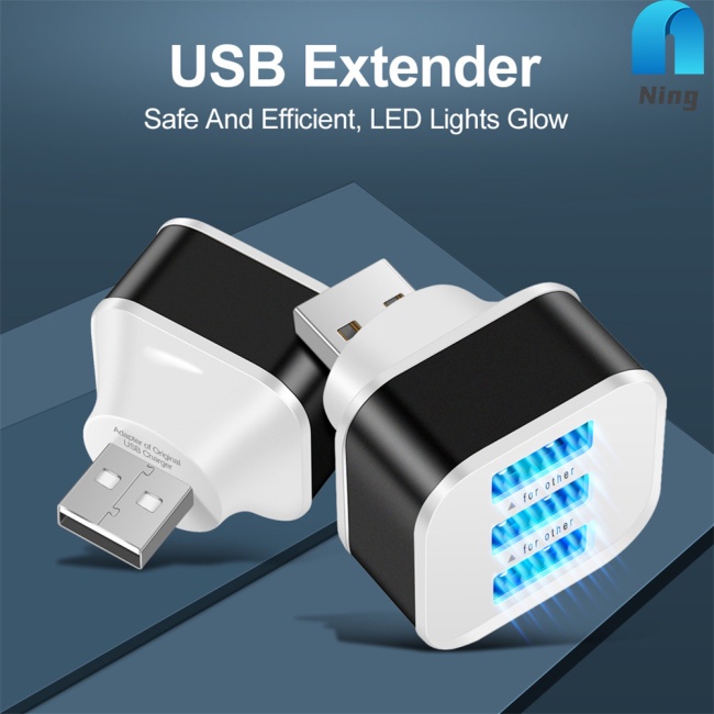 Đầu Chia 3 Cổng Usb 3 Cổng Tốc Độ Cao Tiện Dụng Mang Theo Du Lịch