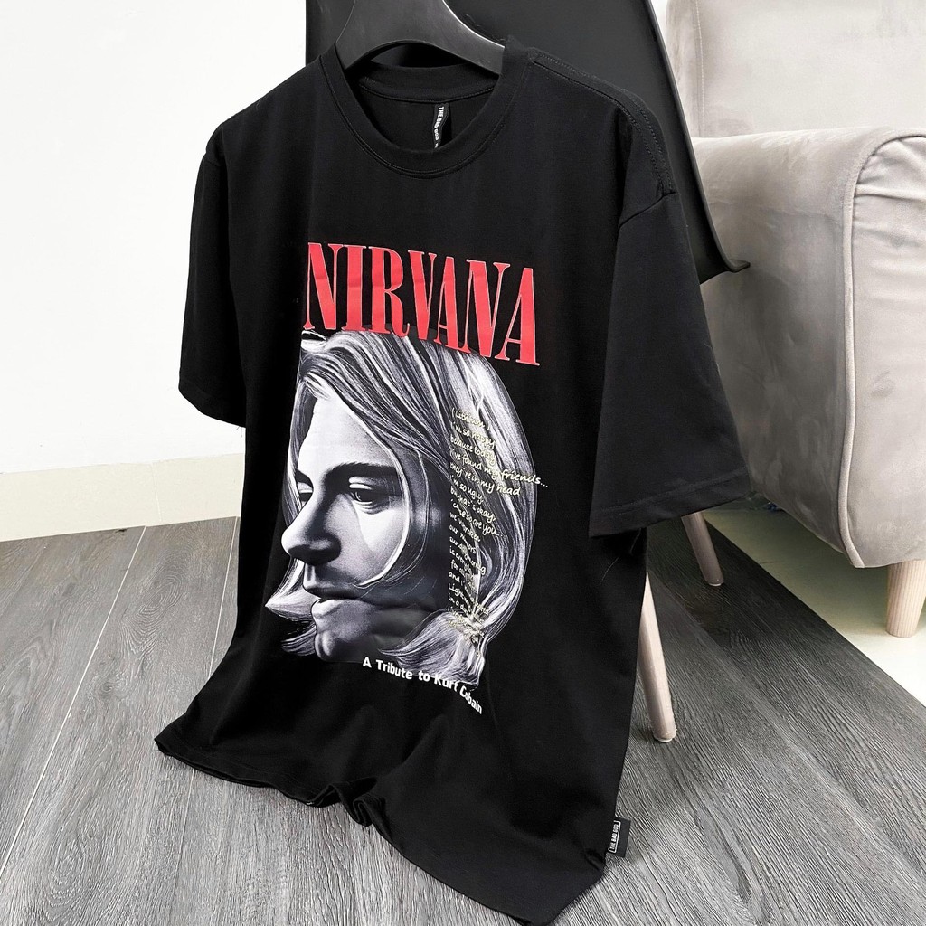 Áo thun in hình Nevermind Kurt Tee cao cấp , áo phông T shirt nam nữ unisex , MSW Town | BigBuy360 - bigbuy360.vn