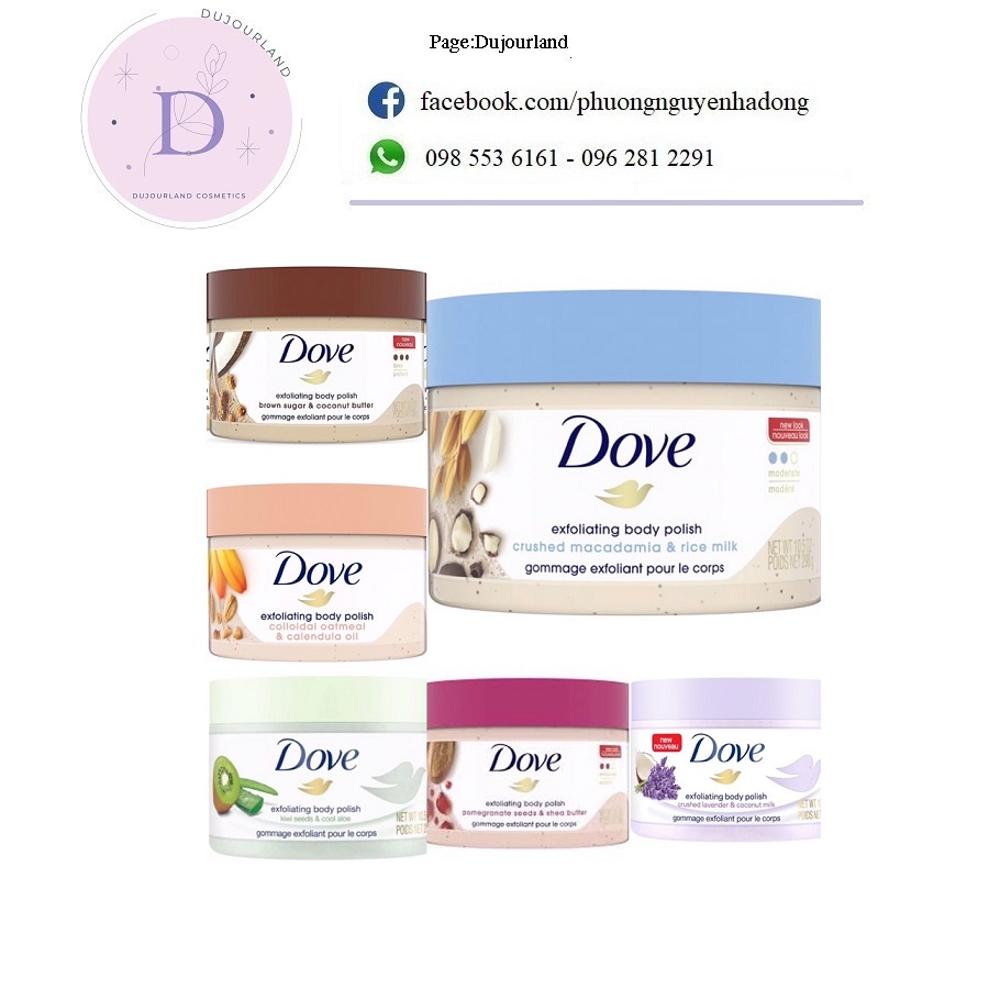 Tẩy Da Chết DoVe