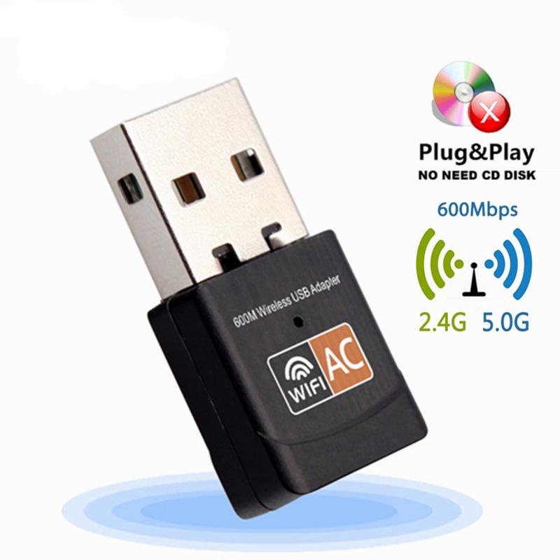Đầu thu WiFi băng tần kép USB kết nối mạng LAN | BigBuy360 - bigbuy360.vn